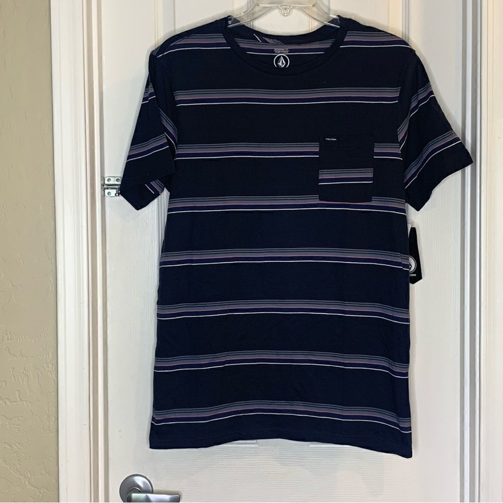 Volcom Outstoned Crew Short Sleeve Size Large